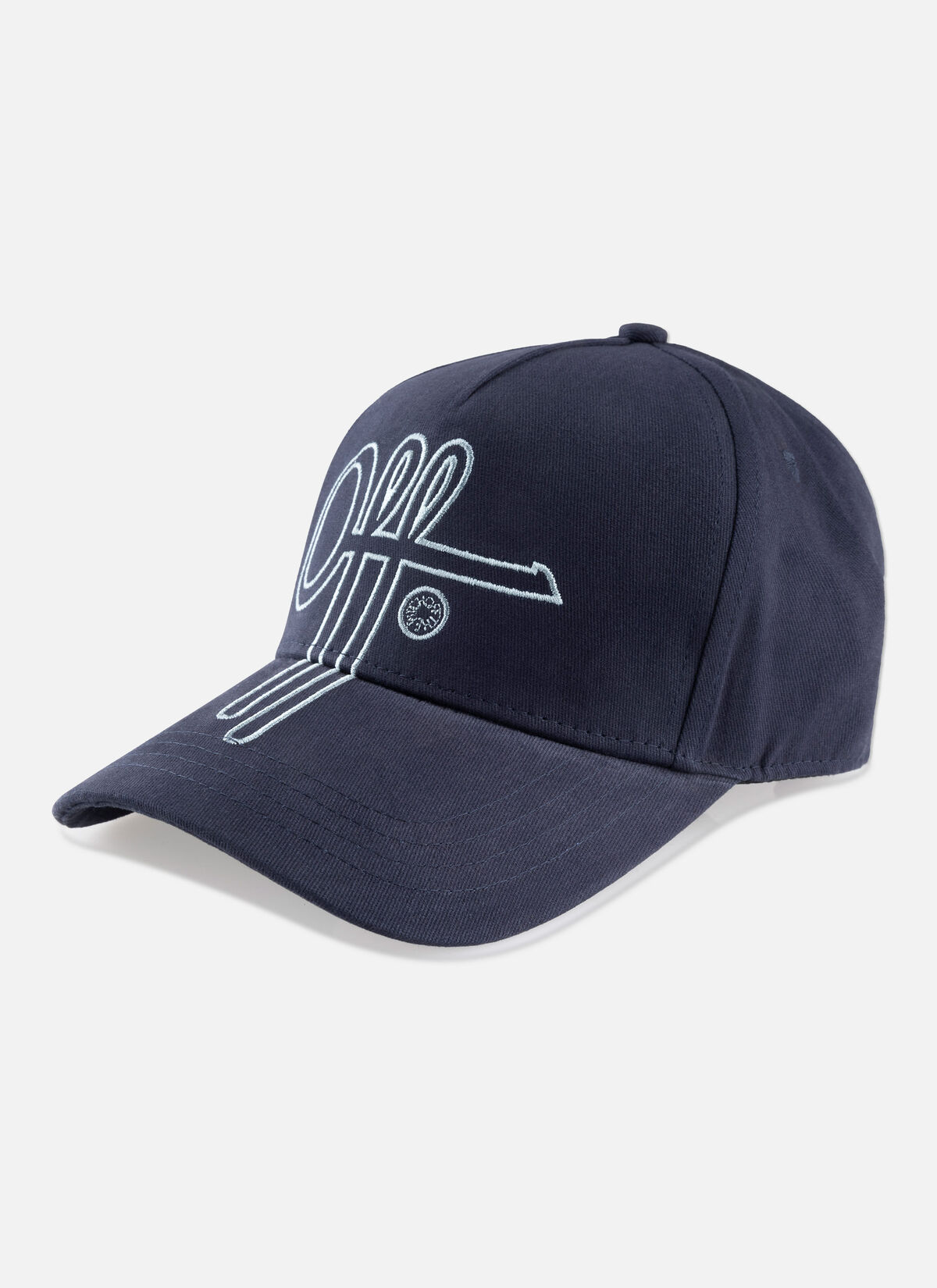 Outline Fullstop Cap, Navy/Blue, hi-res