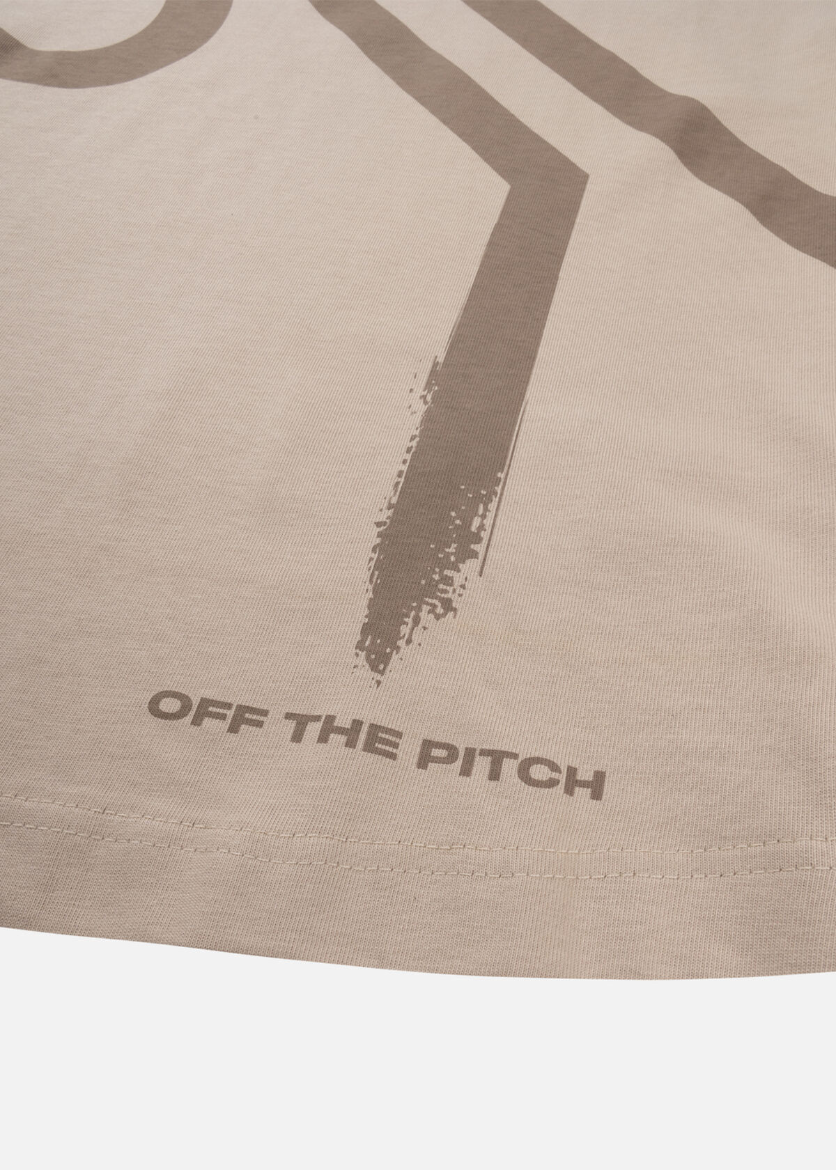 Direction Oversized Tee Unisex, Sand, hi-res