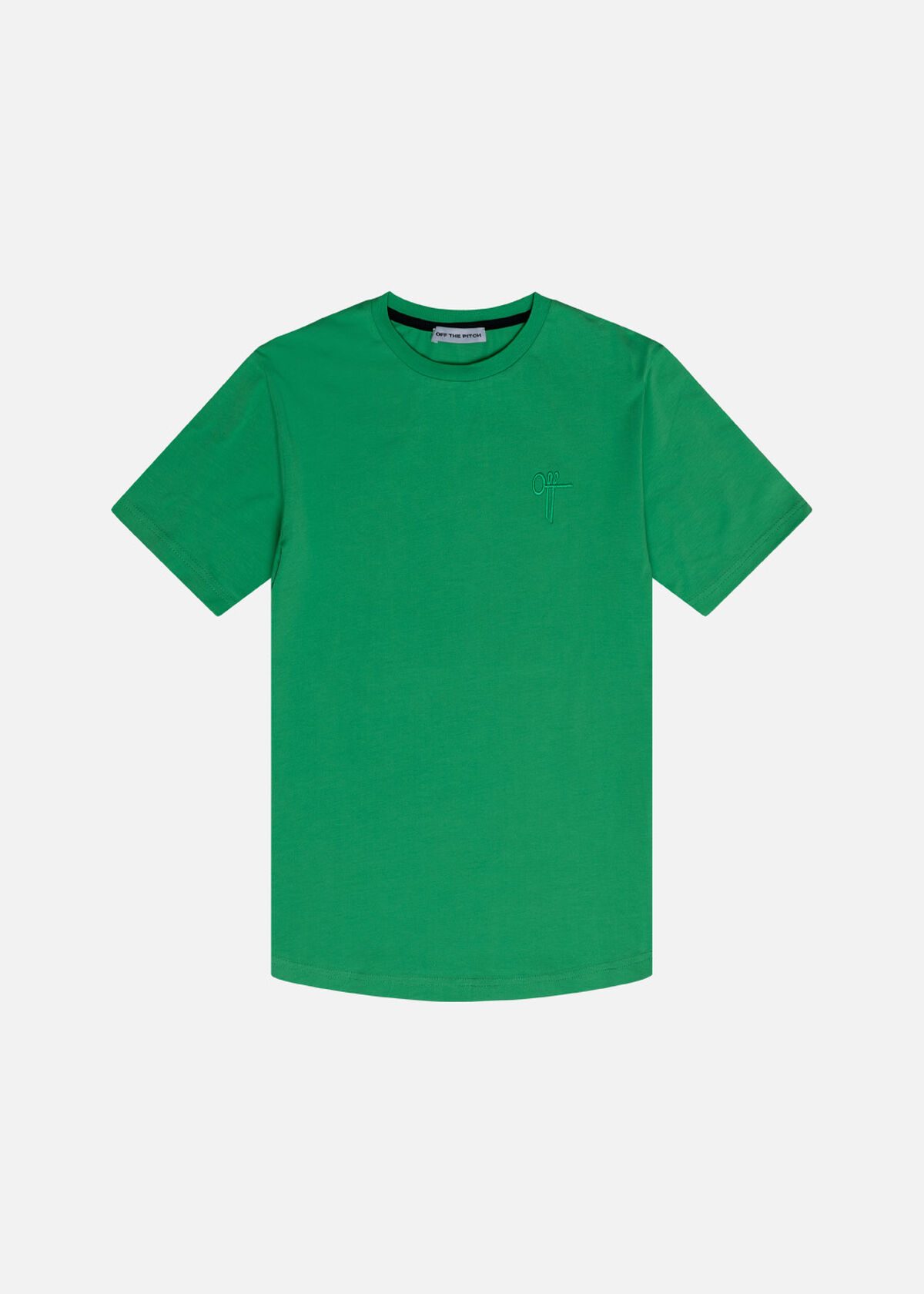 Gradient Backburn Slim Fit Tee, Green, hi-res