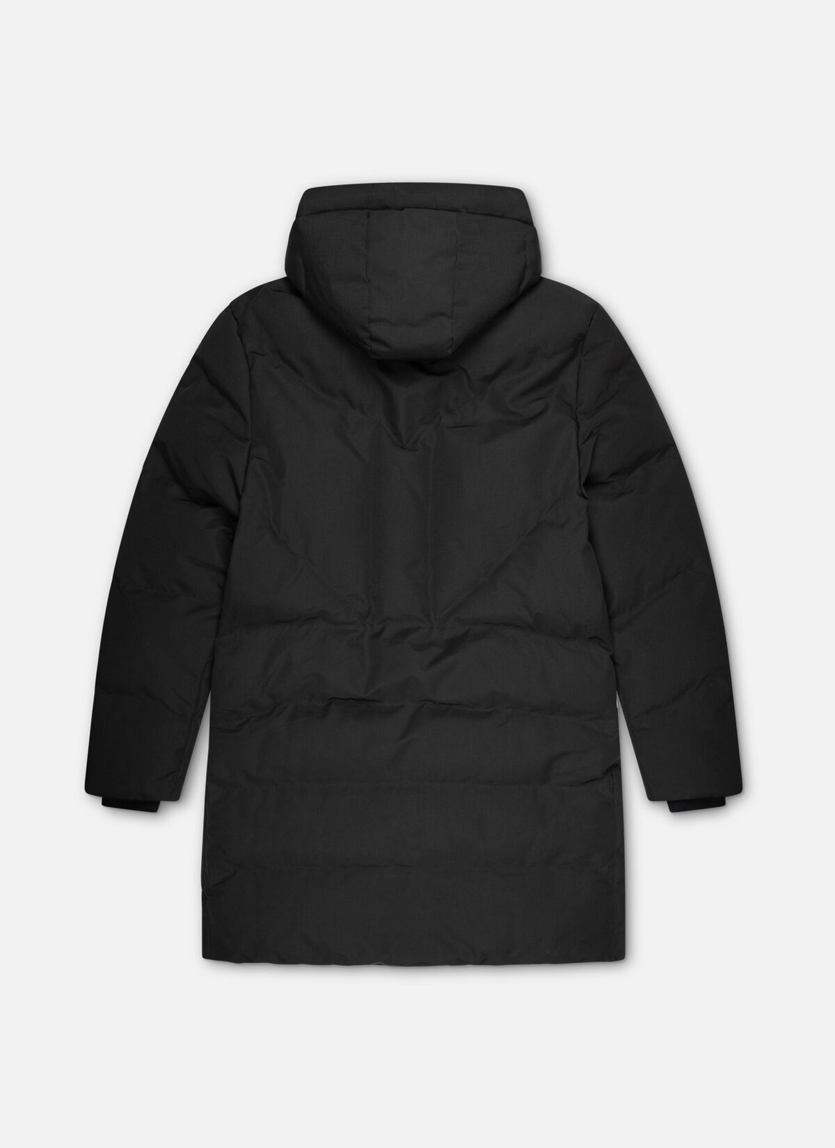 Ripstop Longline Puffer, Black, hi-res