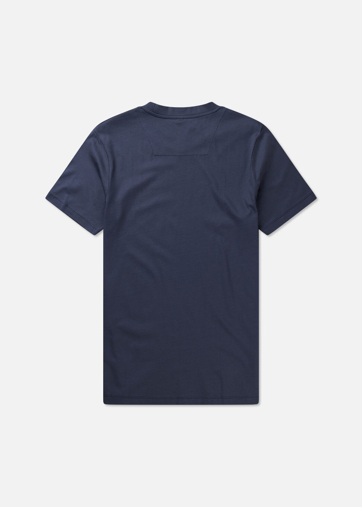Mercerized Tee, Navy, hi-res