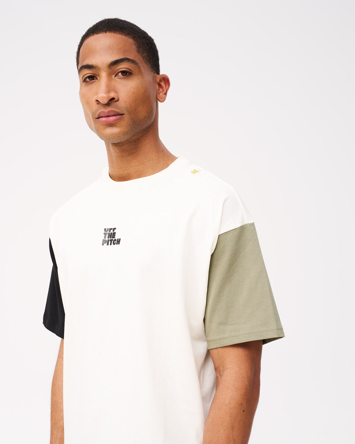 OTP X ROBEY Hector Oversized C, White/Green, hi-res