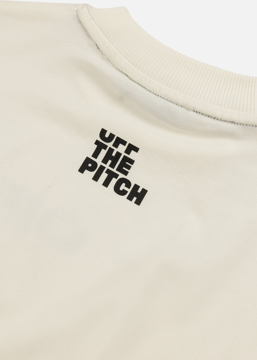 Cropped Tee Women - 95% Cotton / 5% Elastane, Off white, hi-res