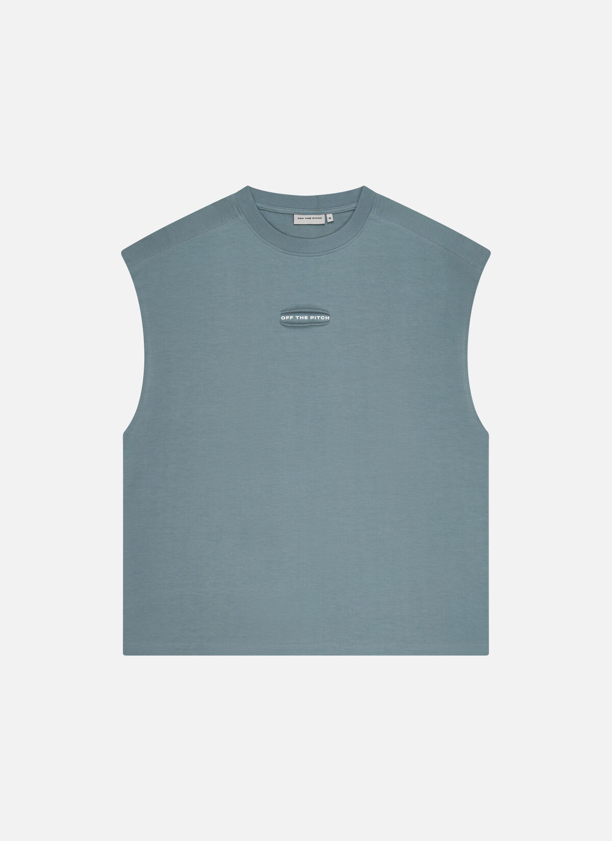 Sage Sleeveless Tee, Sky light blue, hi-res