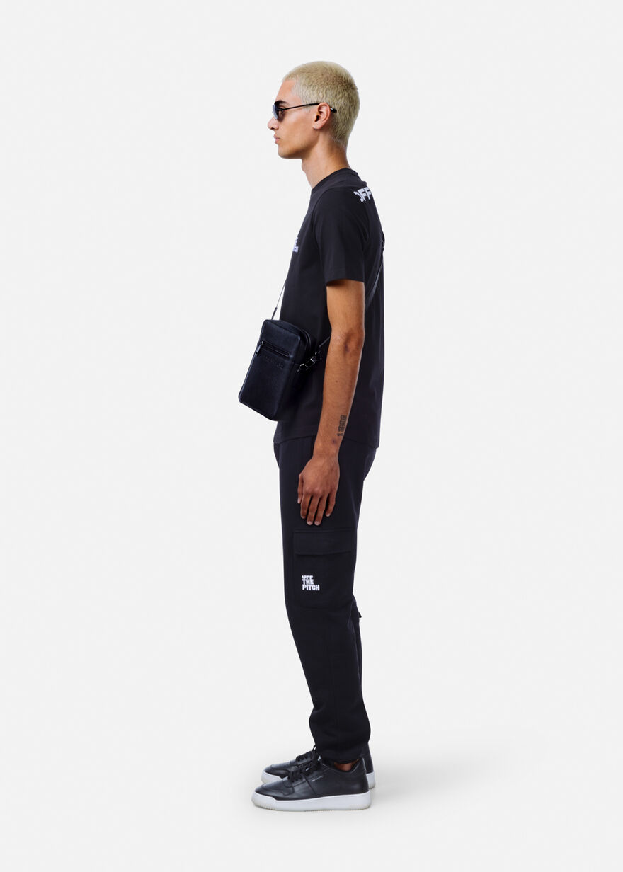 Pitch Slim Fit Tee, Black, hi-res