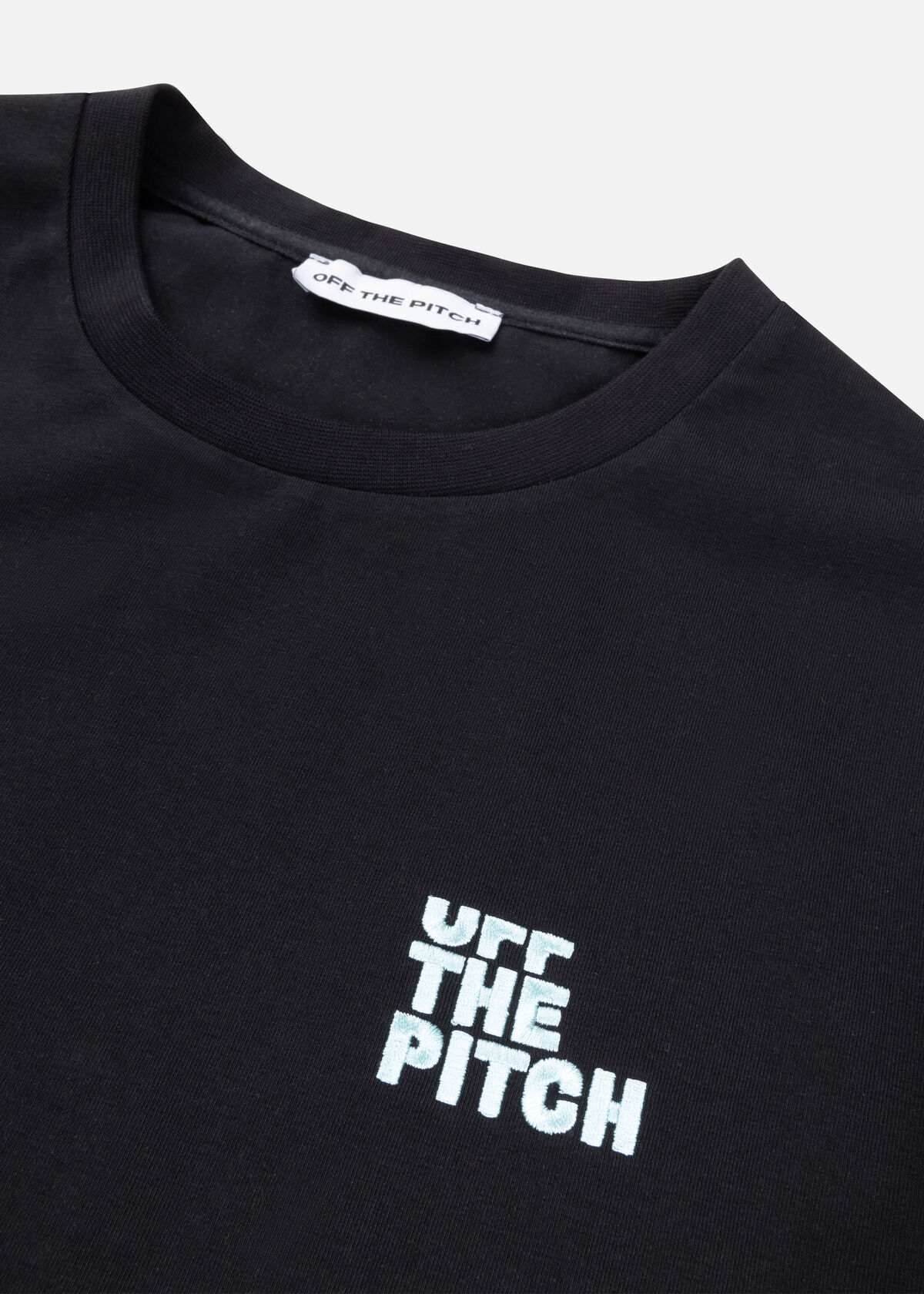 Fullstop Slim Fit Tee, Black, hi-res