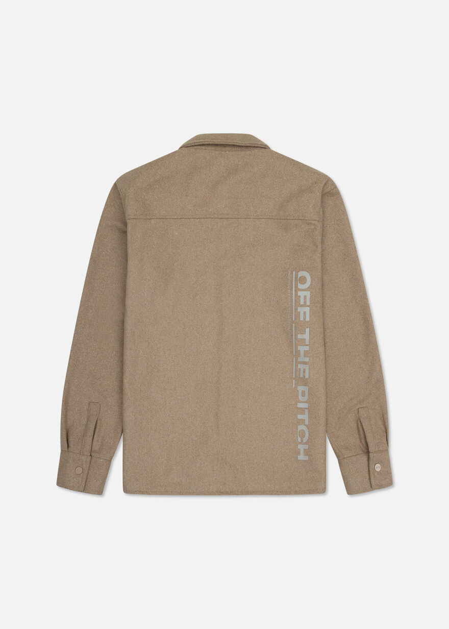 Canyon Overshirt, Dark brown, hi-res