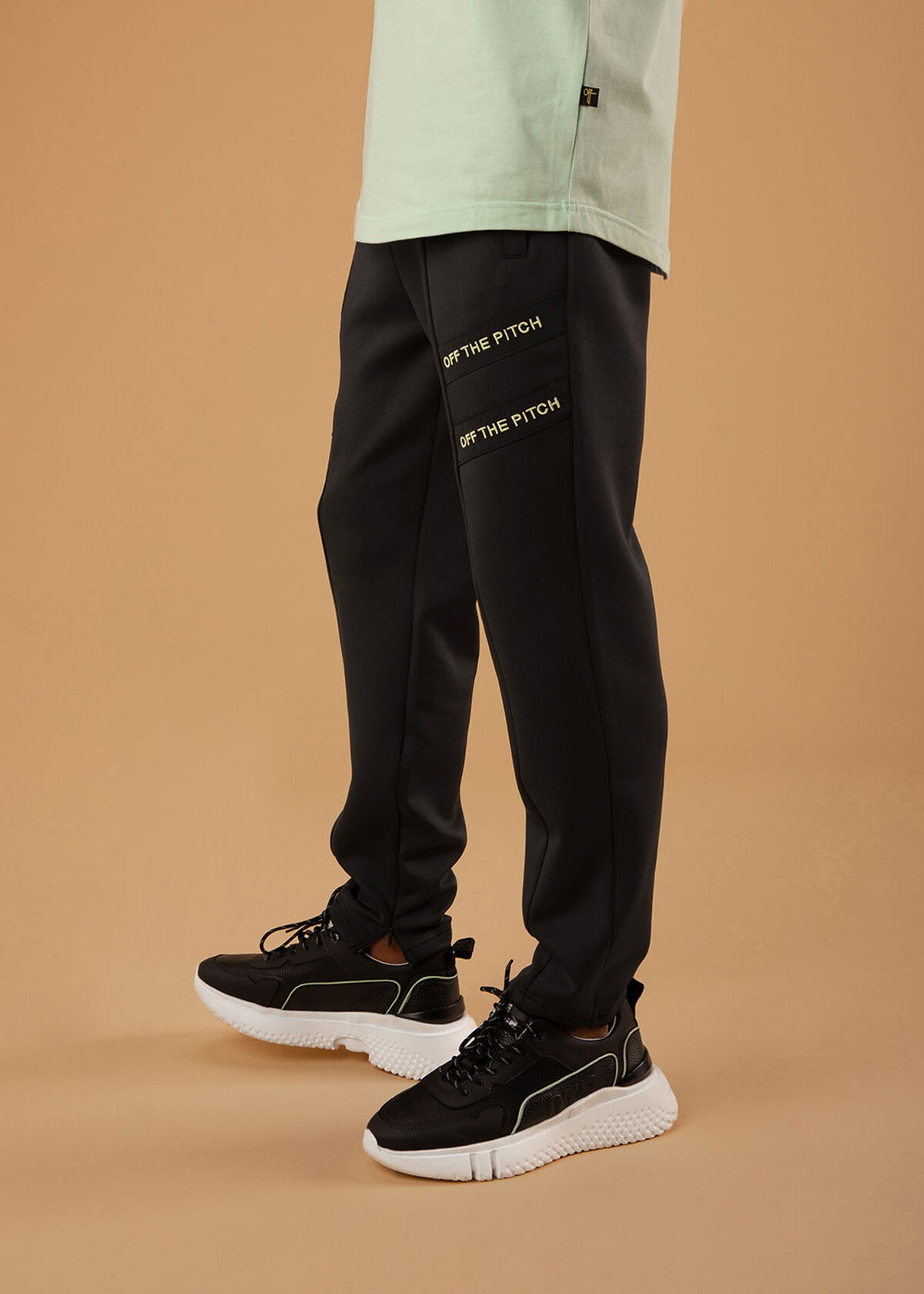 The Mercury Pants - Black - 92% Polyester 8% Elast, Black, hi-res