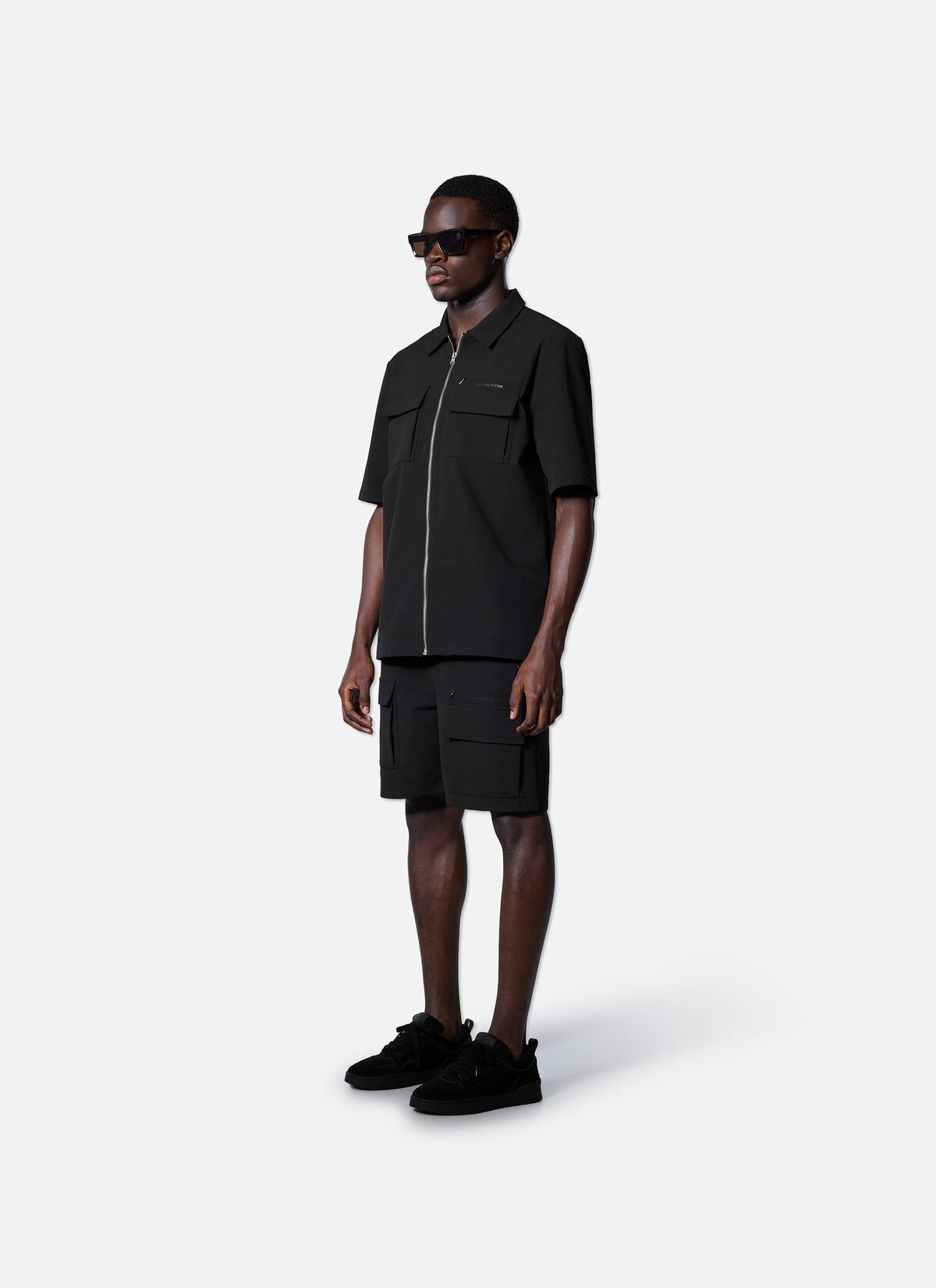 Utility Maze Shirt, Black, hi-res