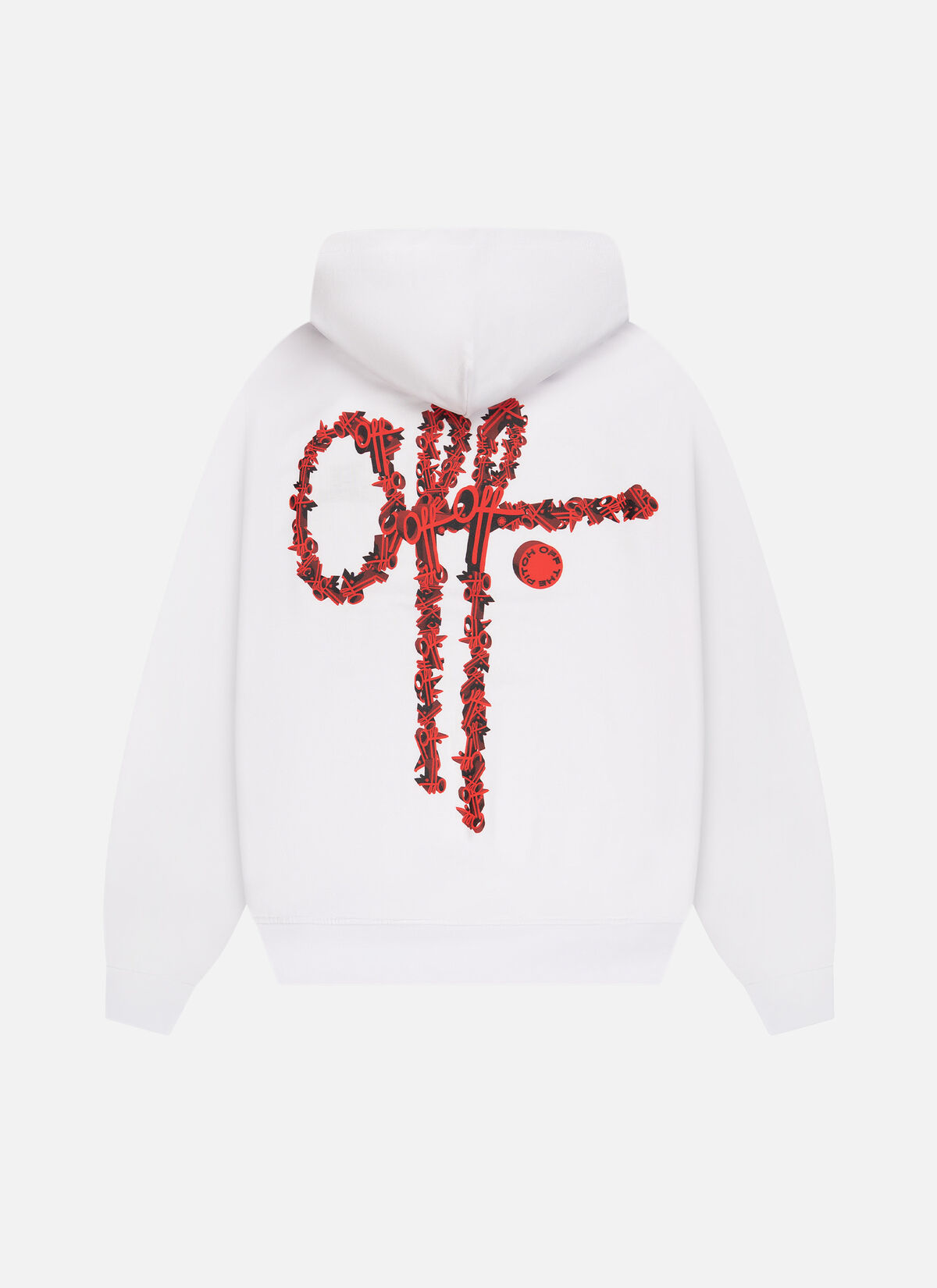 3D Off Hood, White, hi-res