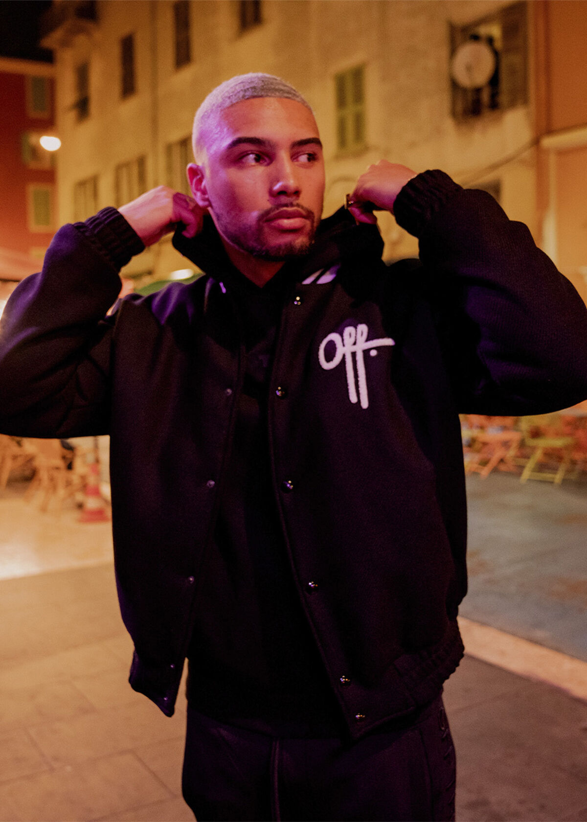 Souvenir Jacket - 80% Wool/20% Polyamide, Black, hi-res