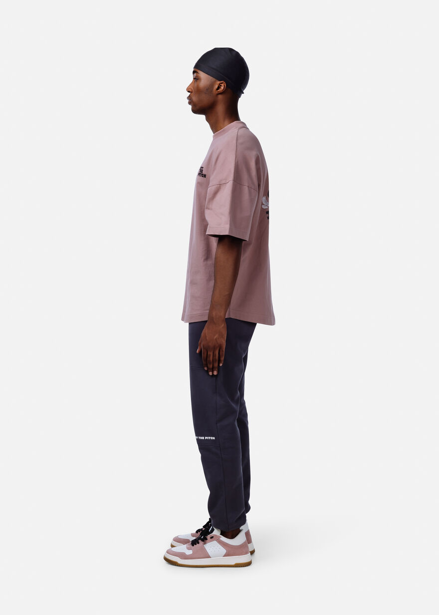 Sky- High Oversized Tee Unisex, Red/Red, hi-res