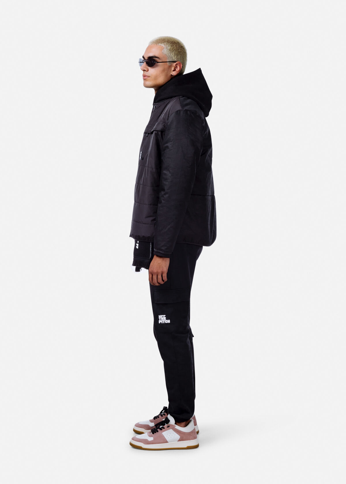 Light Padded Jacket, Black, hi-res
