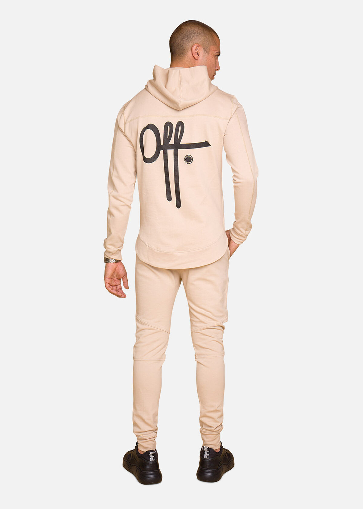 Off Printed Suit, Grey/Black, hi-res