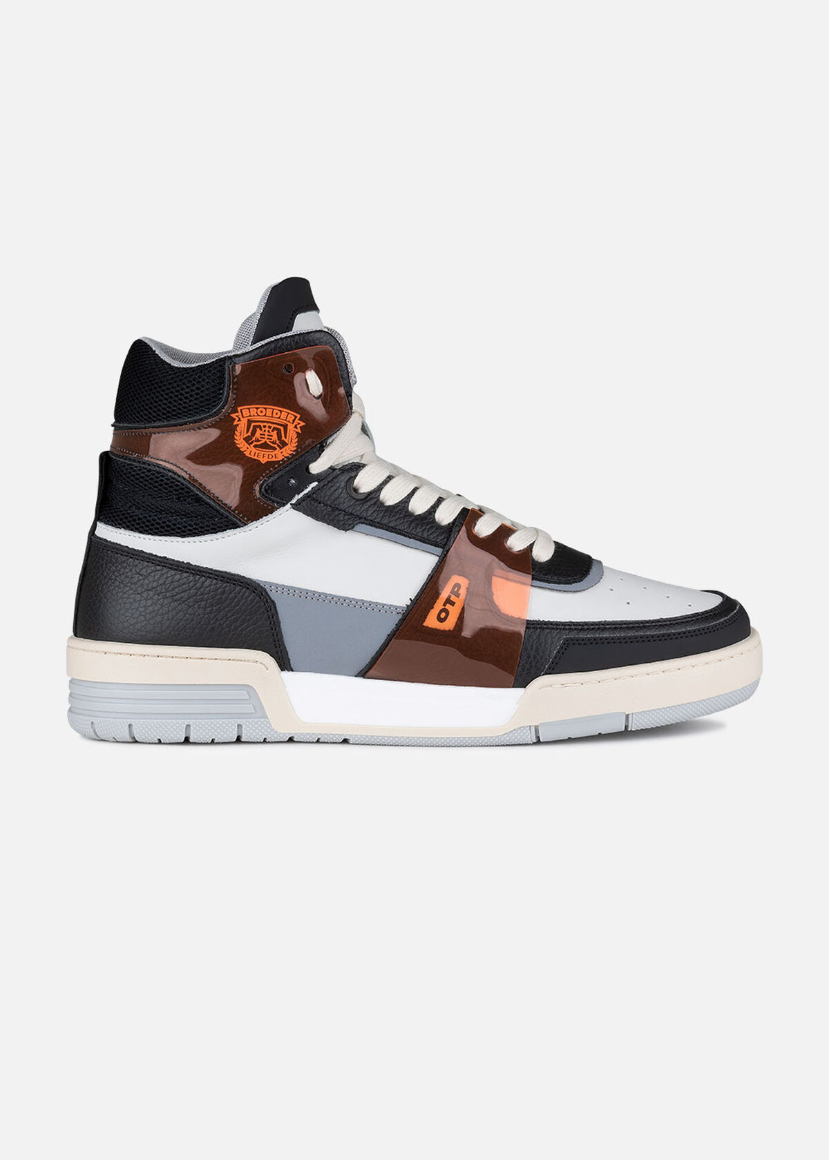 Basketta Hi BL, Black/Orange, hi-res