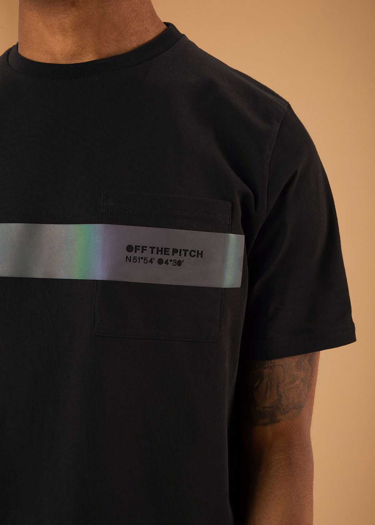 The Nova Regular tee- Black- 100% Cotton, Black, hi-res