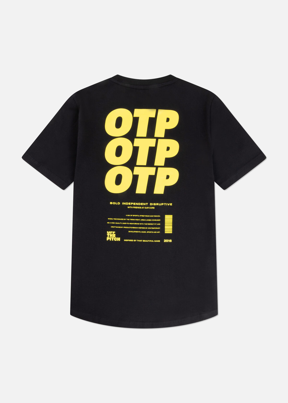 Division Slim Fit Tee, Black, hi-res