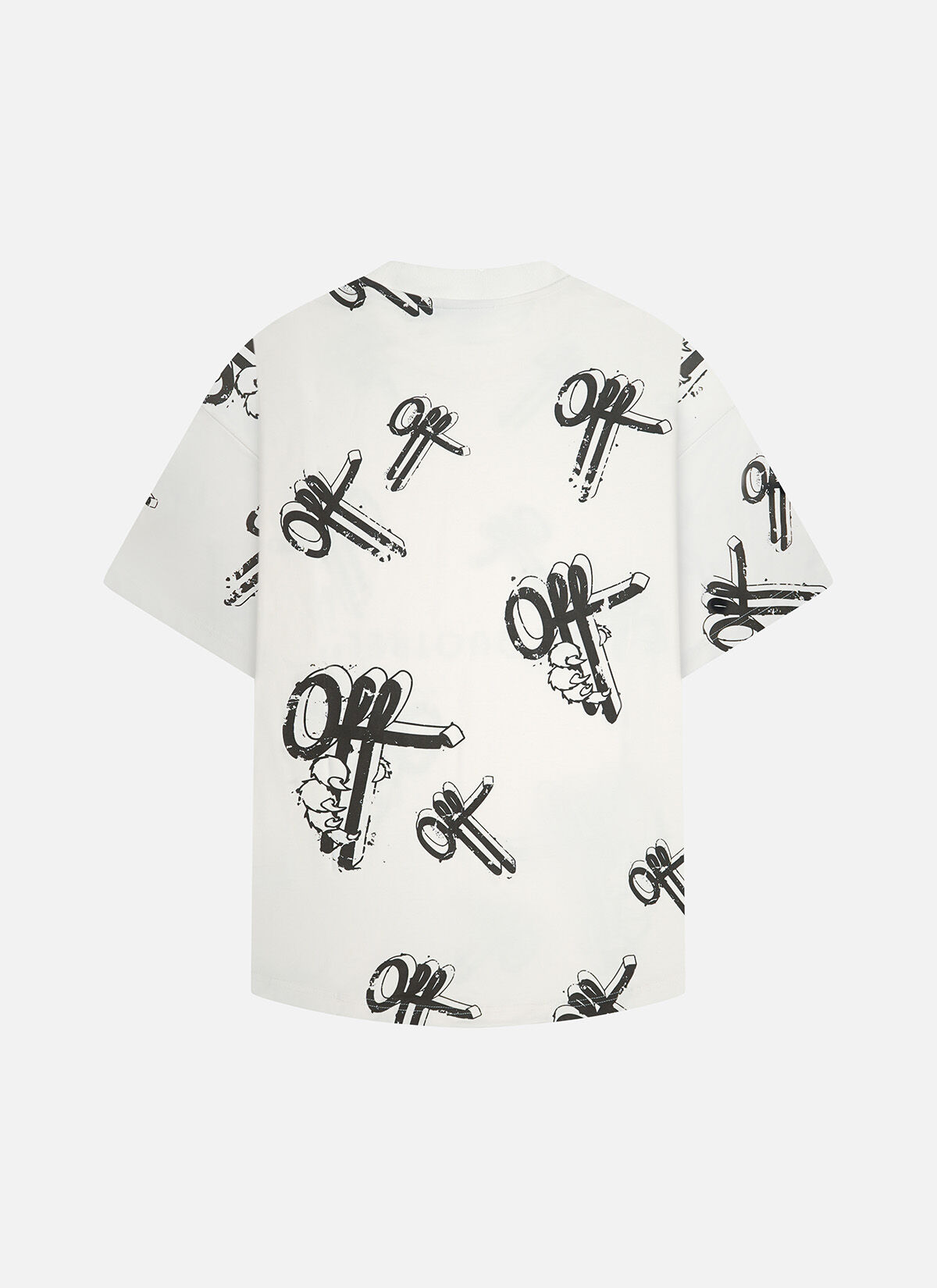 Off Mark Oversized Tee, Off white, hi-res
