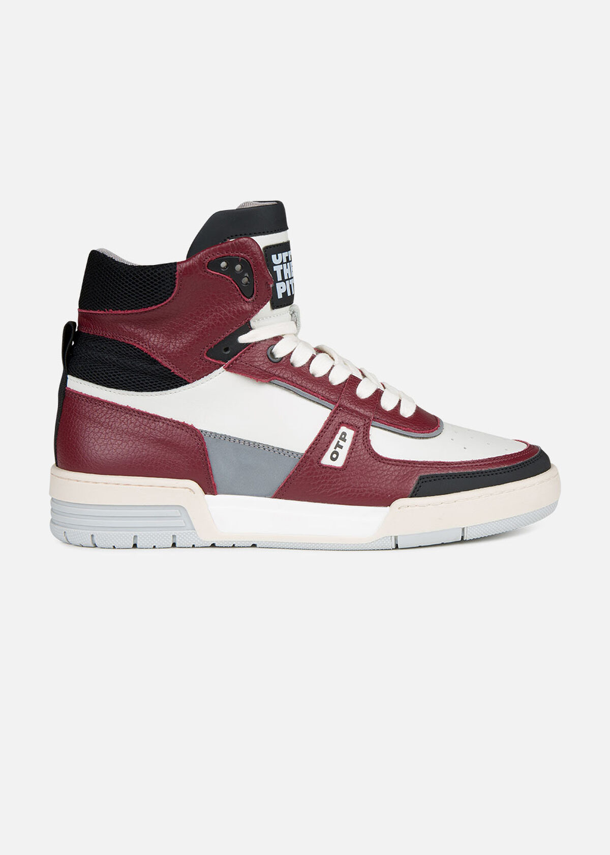 Basketta Hi, Red/White, hi-res