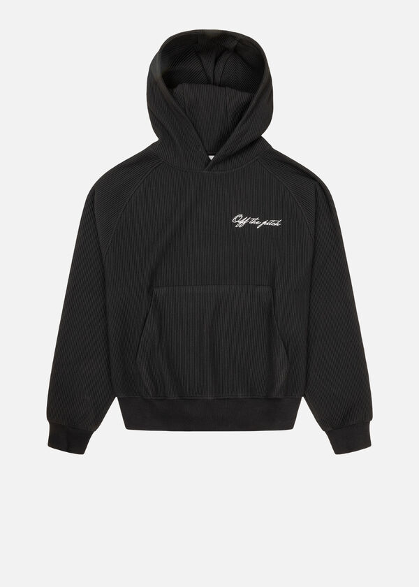 Script Rib Hood Women