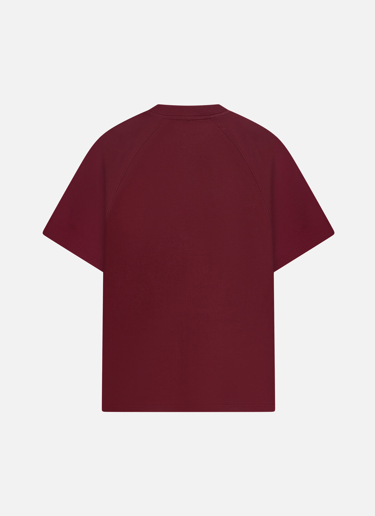 Raglan Loose Fit Tee, Dark red, hi-res