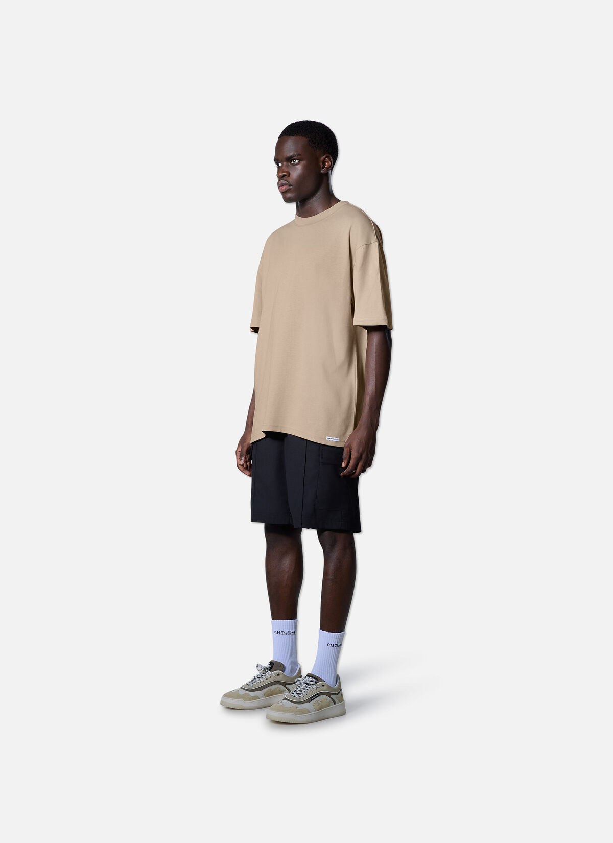 Lit Loose Fit Tee, Sand, hi-res