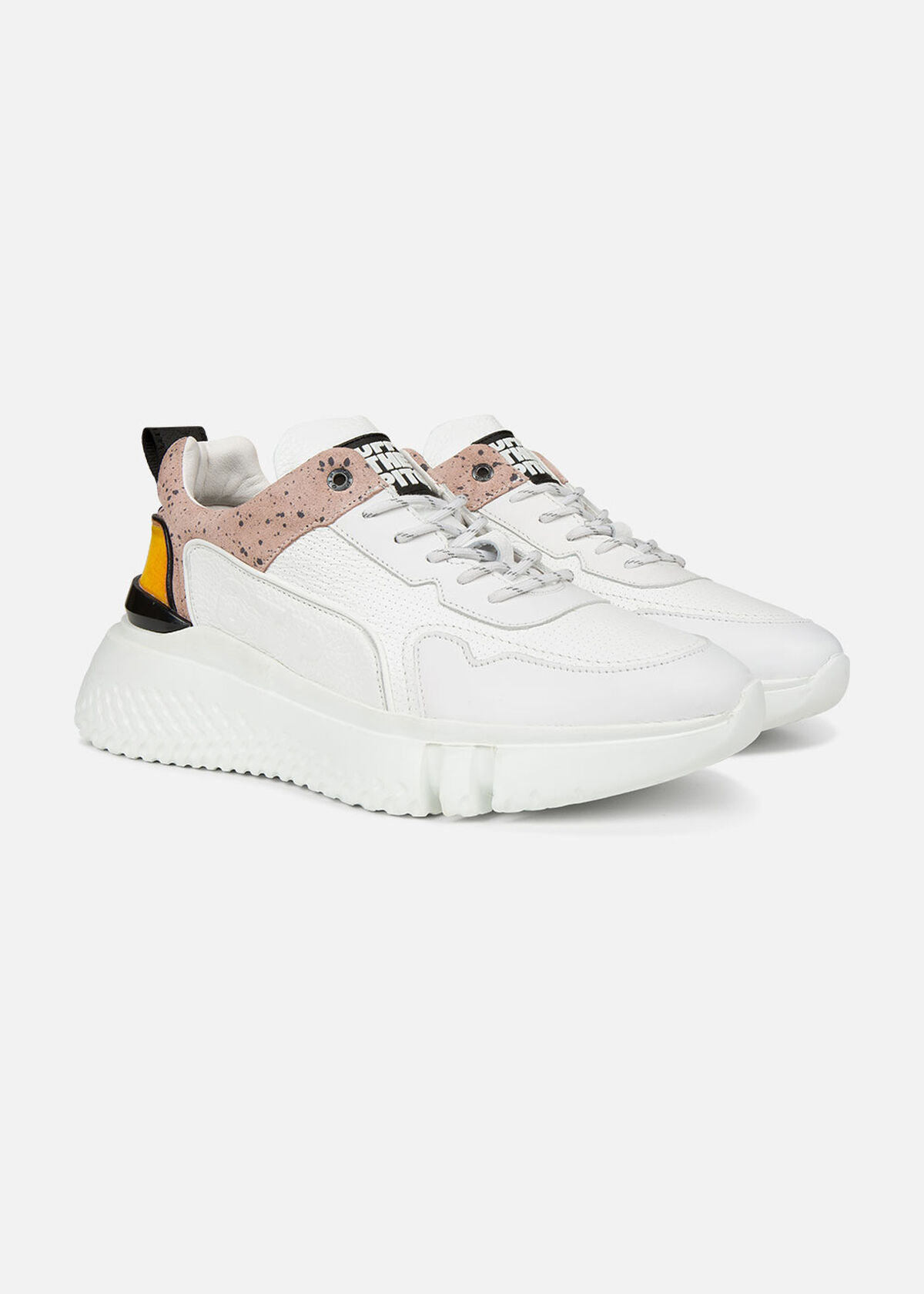 Treble Runner - White - Leather, White, hi-res
