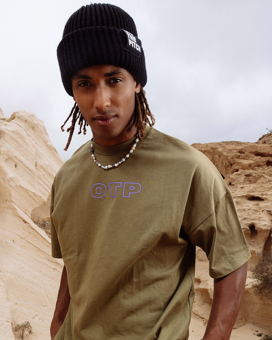 OTP Tee Oversized, Army green, hi-res
