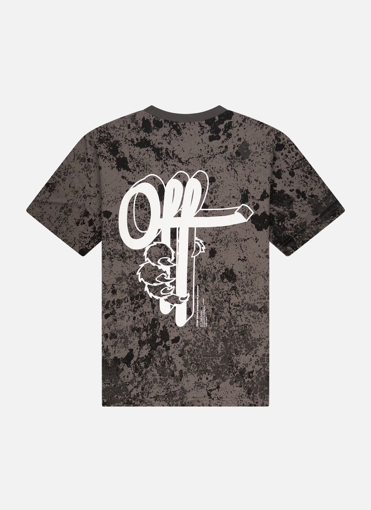 Blotch Loose Fit Tee, Black, hi-res