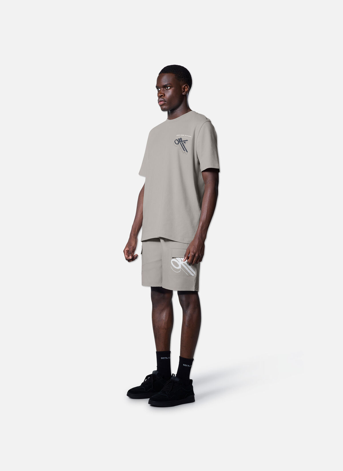 Element Slim Fit Tee, Light Grey, hi-res