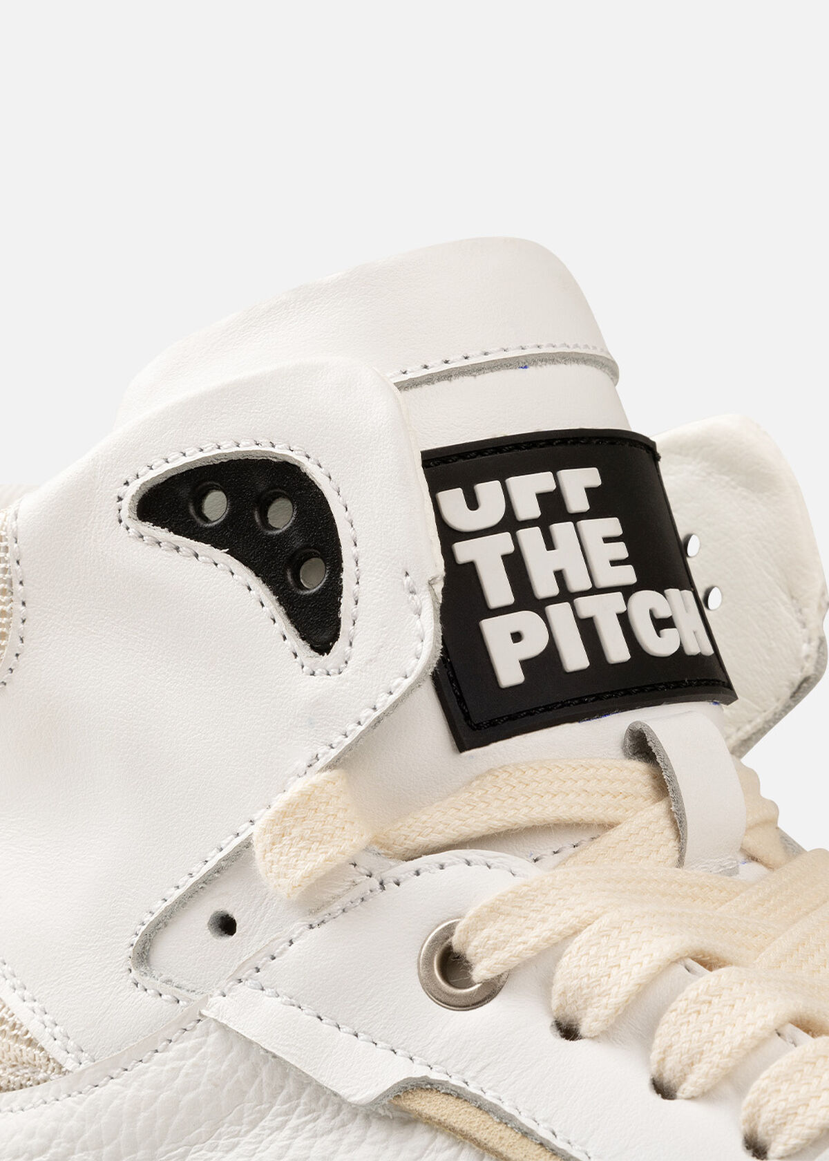 Basketta Hi - Silky Suede, White/Gold, hi-res