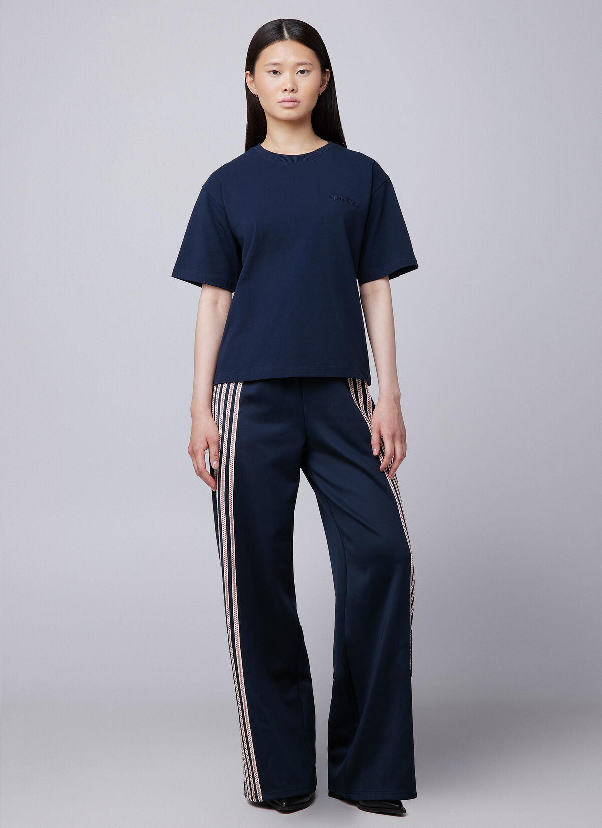 Wardrobe Regular WMNS Tee, Navy, hi-res