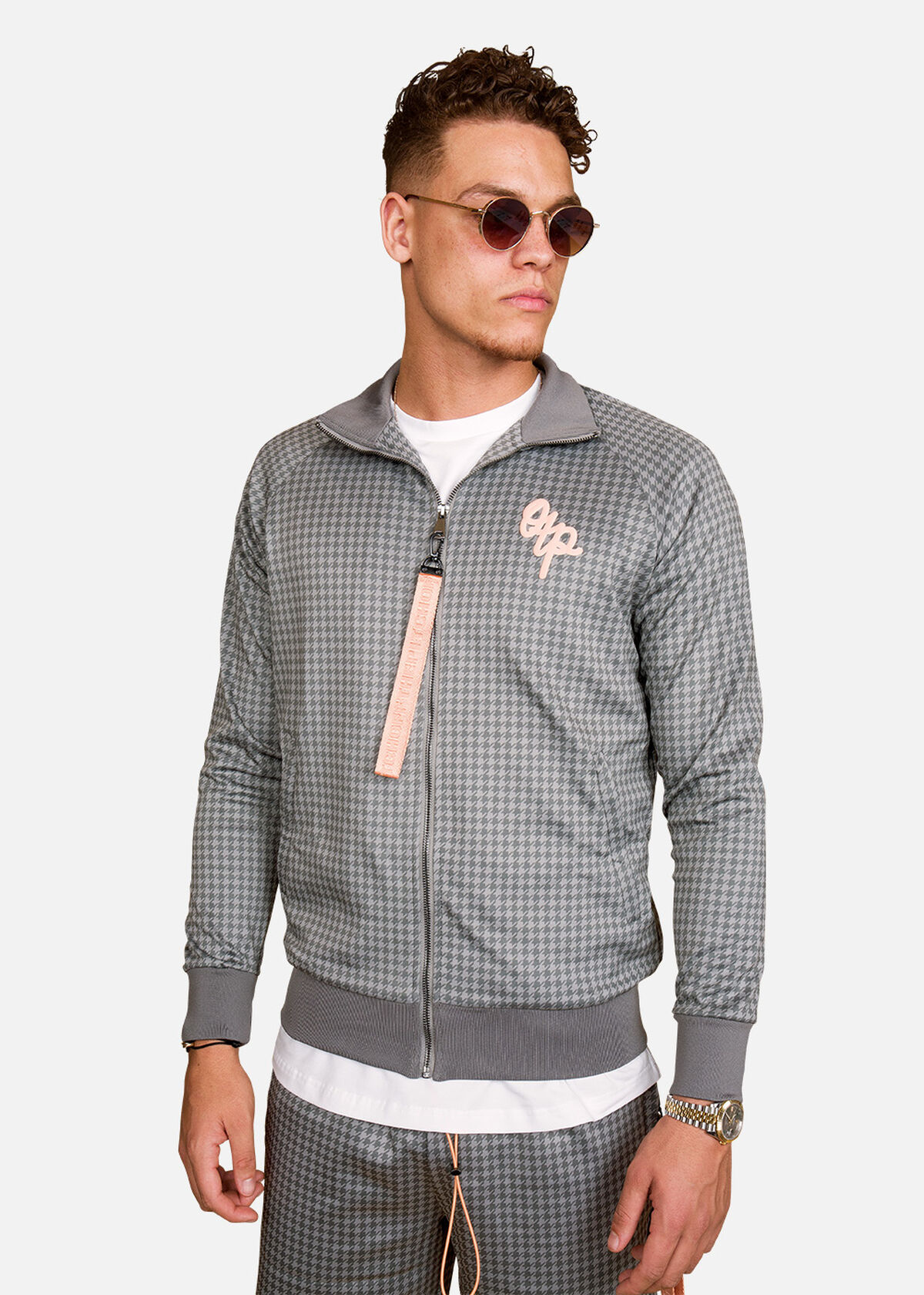 PEA De Poeh Tracksuit, Grey/Black, hi-res