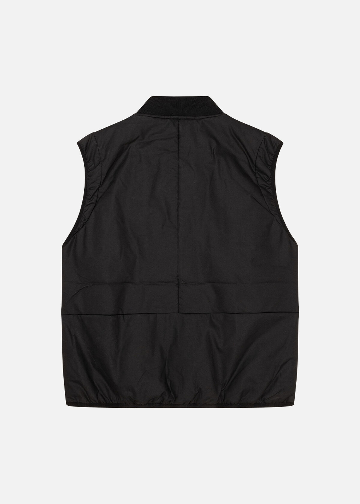 Padded Gilet, Black, hi-res