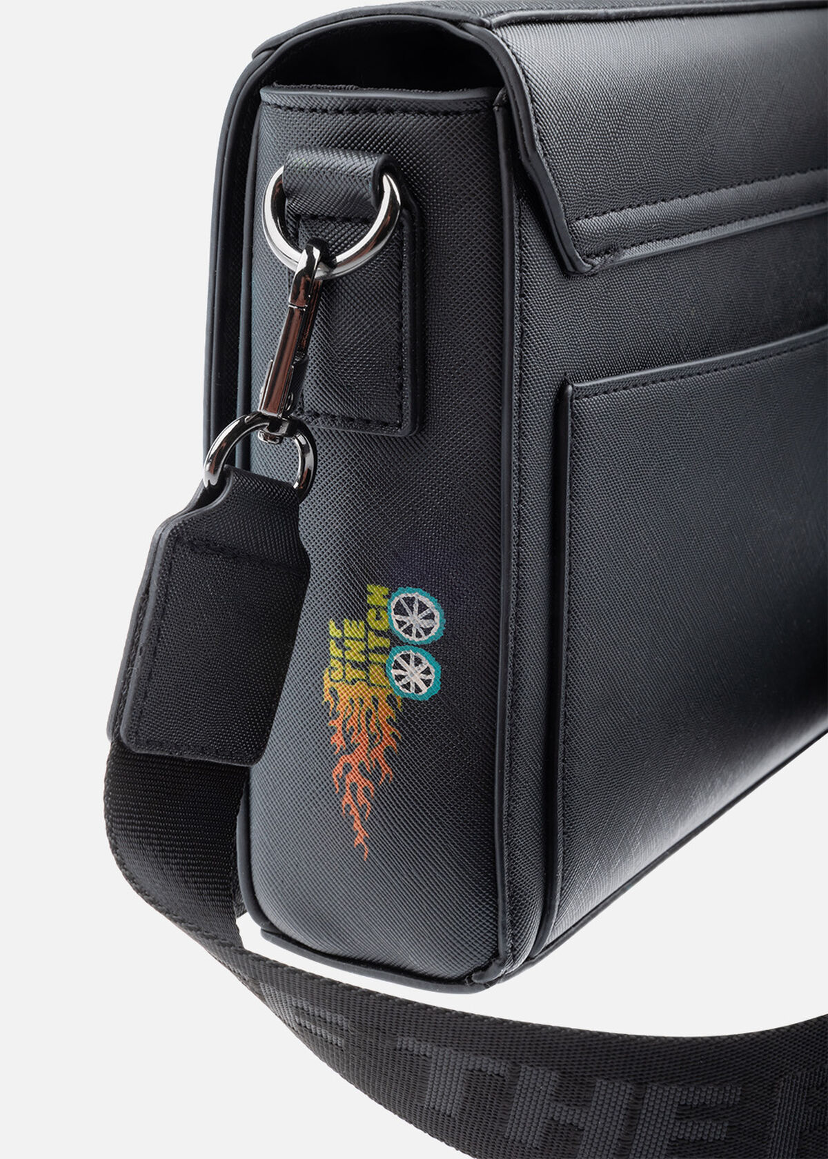 Cyber Custom Messengerbag, Black/Yellow, hi-res