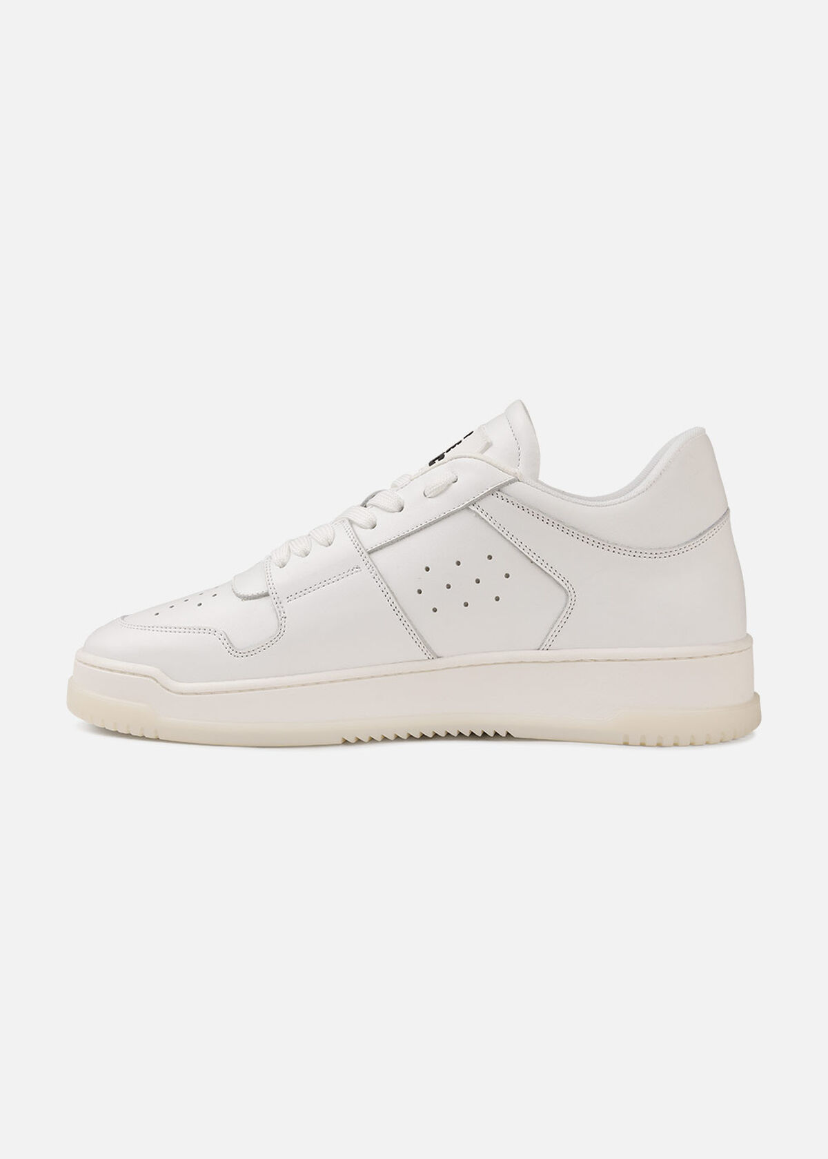Supernova Low - Leather, White, hi-res