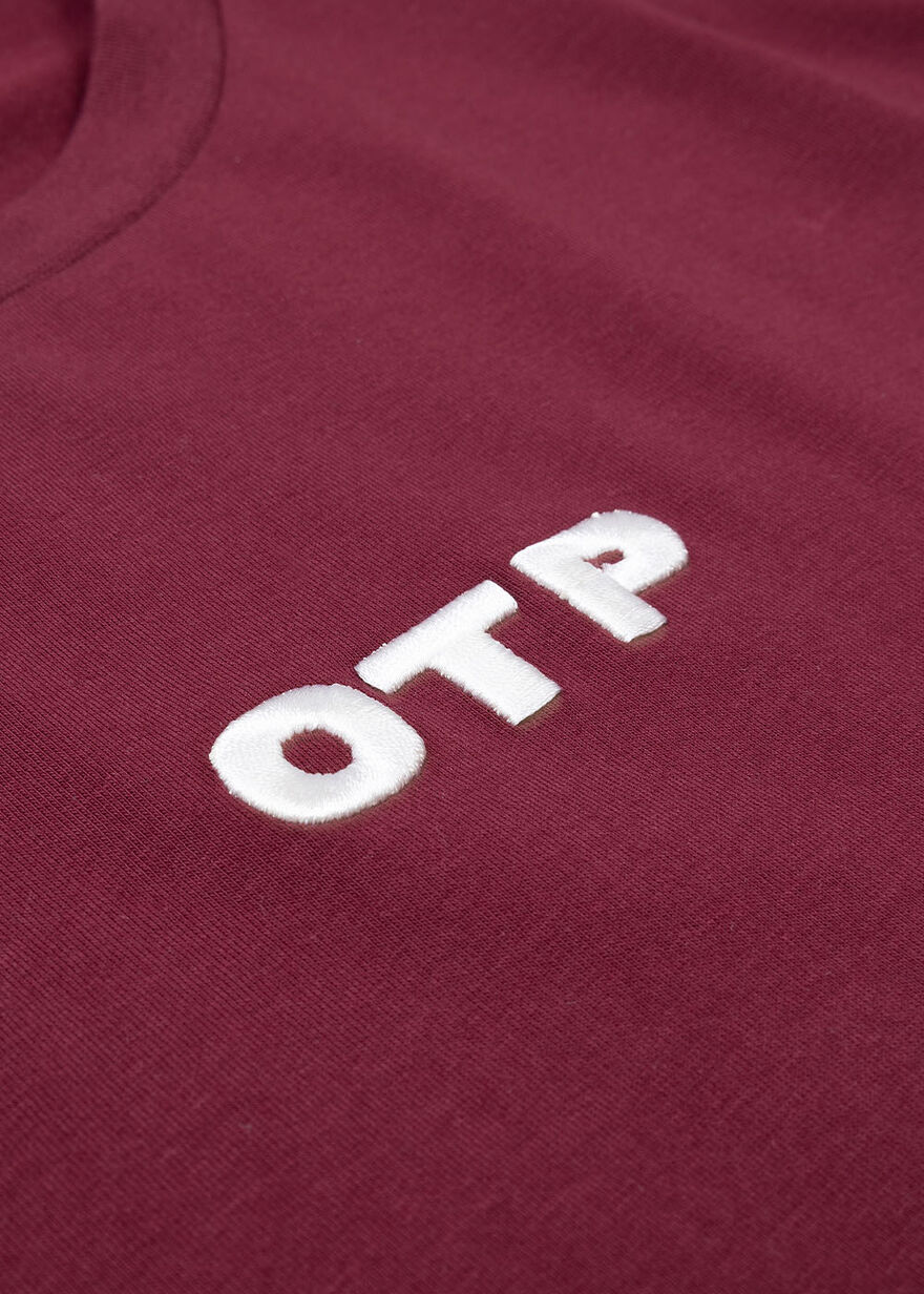 Slim Fit Tee Backburn Flash, Bordeaux, hi-res