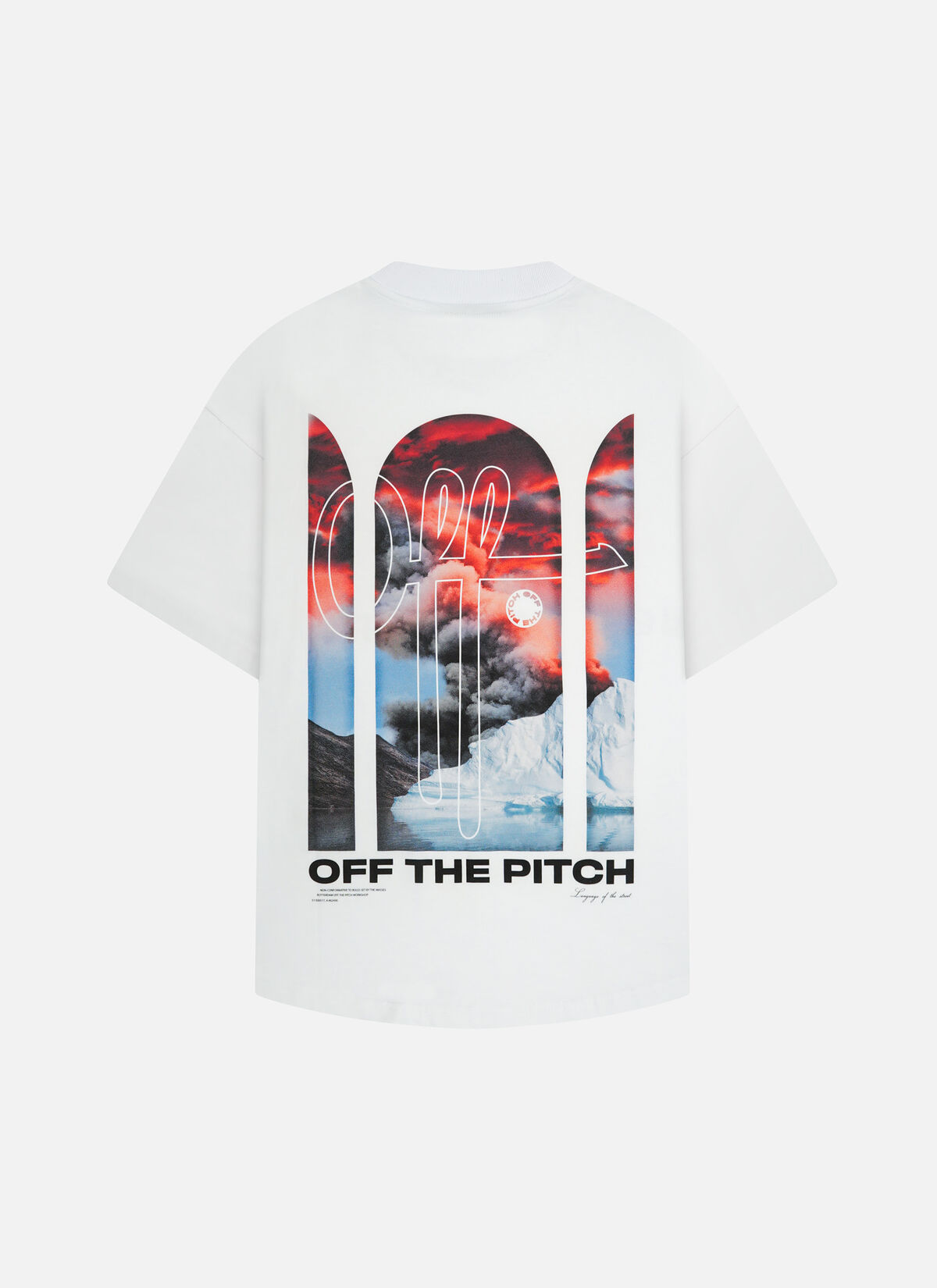 Blaze Oversized Tee, White, hi-res