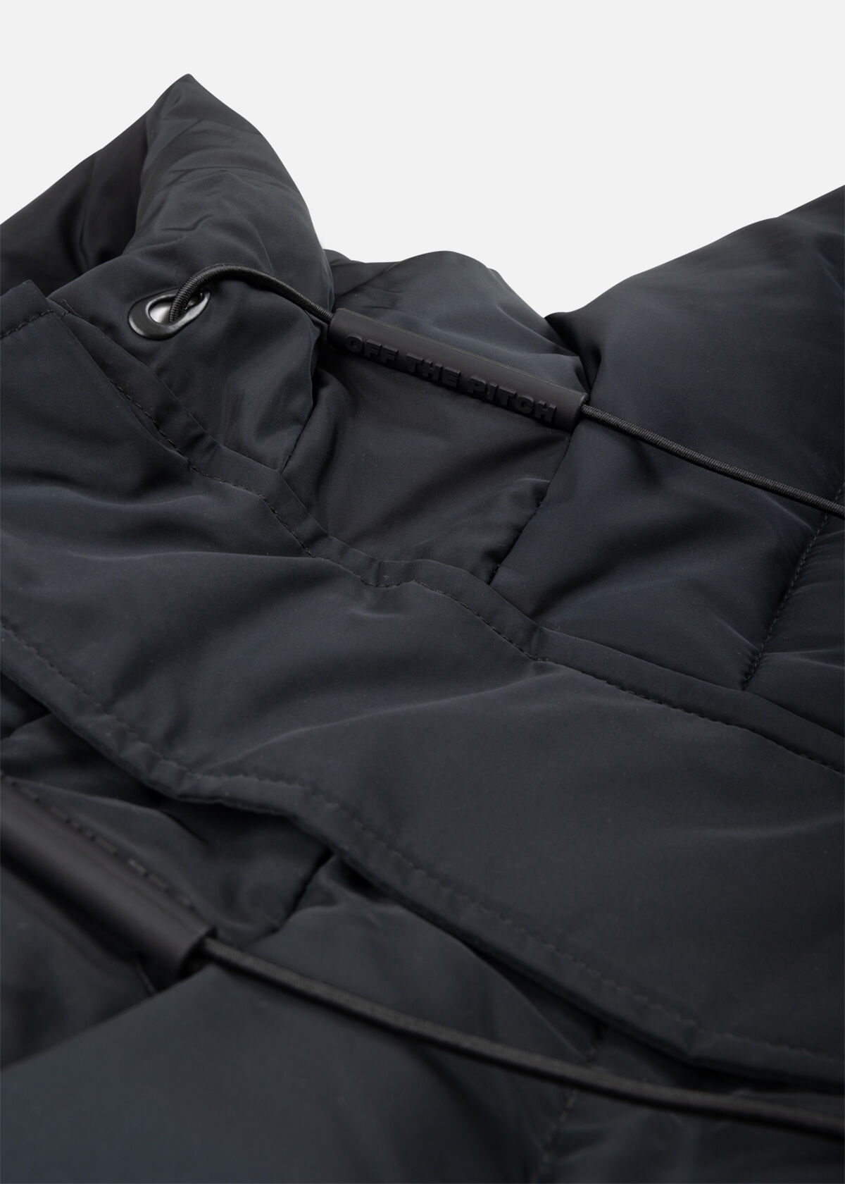 Longline Puffer, Black, hi-res