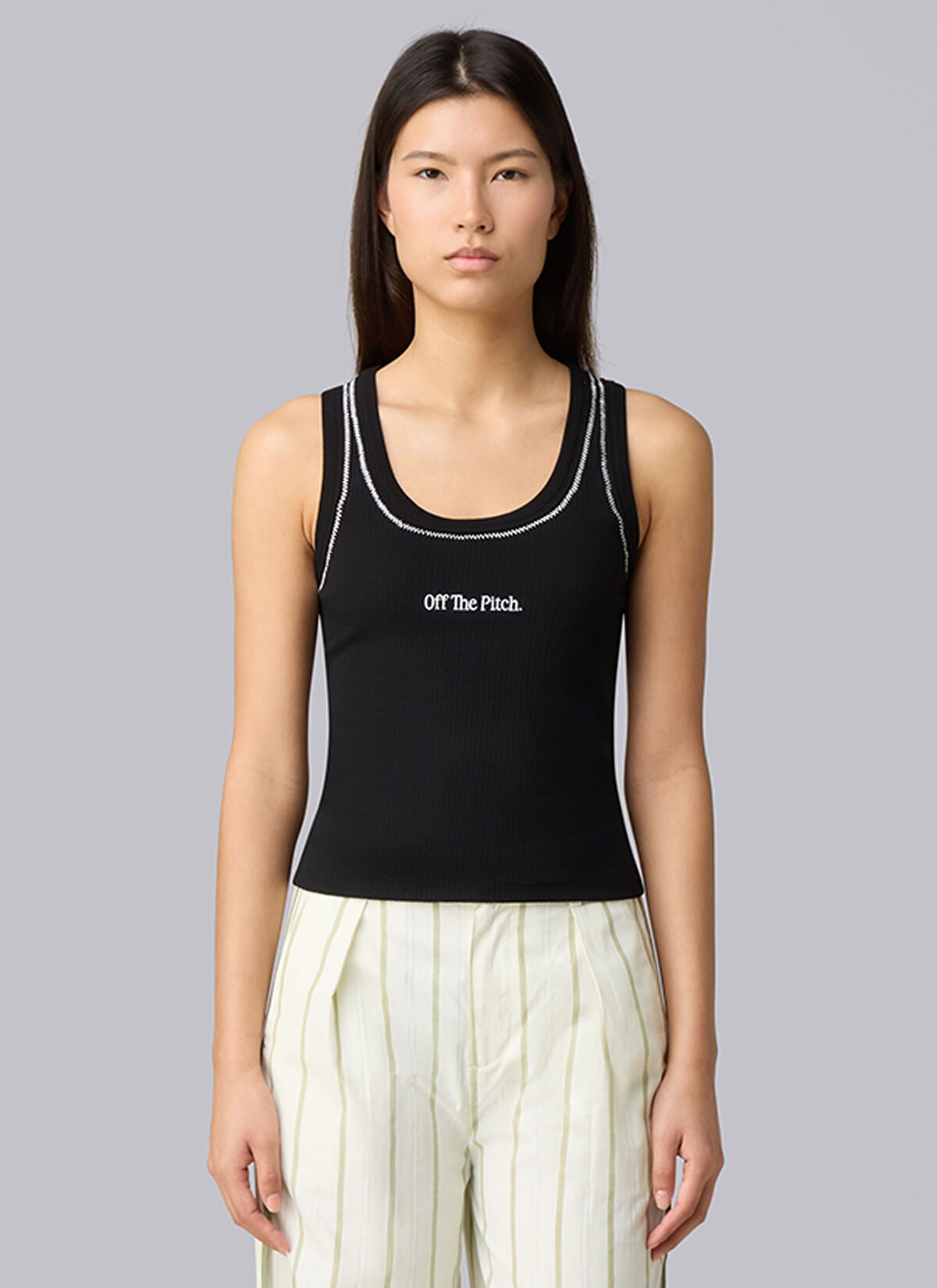 Wardrobe WMNS Tanktop, Black, hi-res