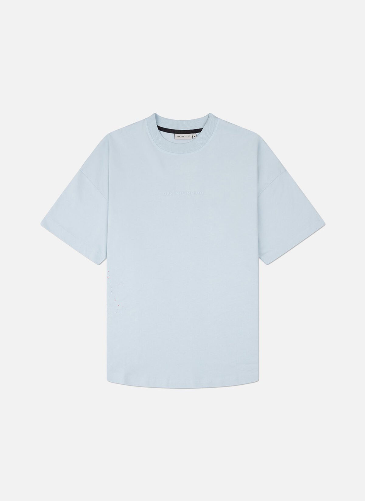 Graffity Oversized Tee, Sky light blue, hi-res