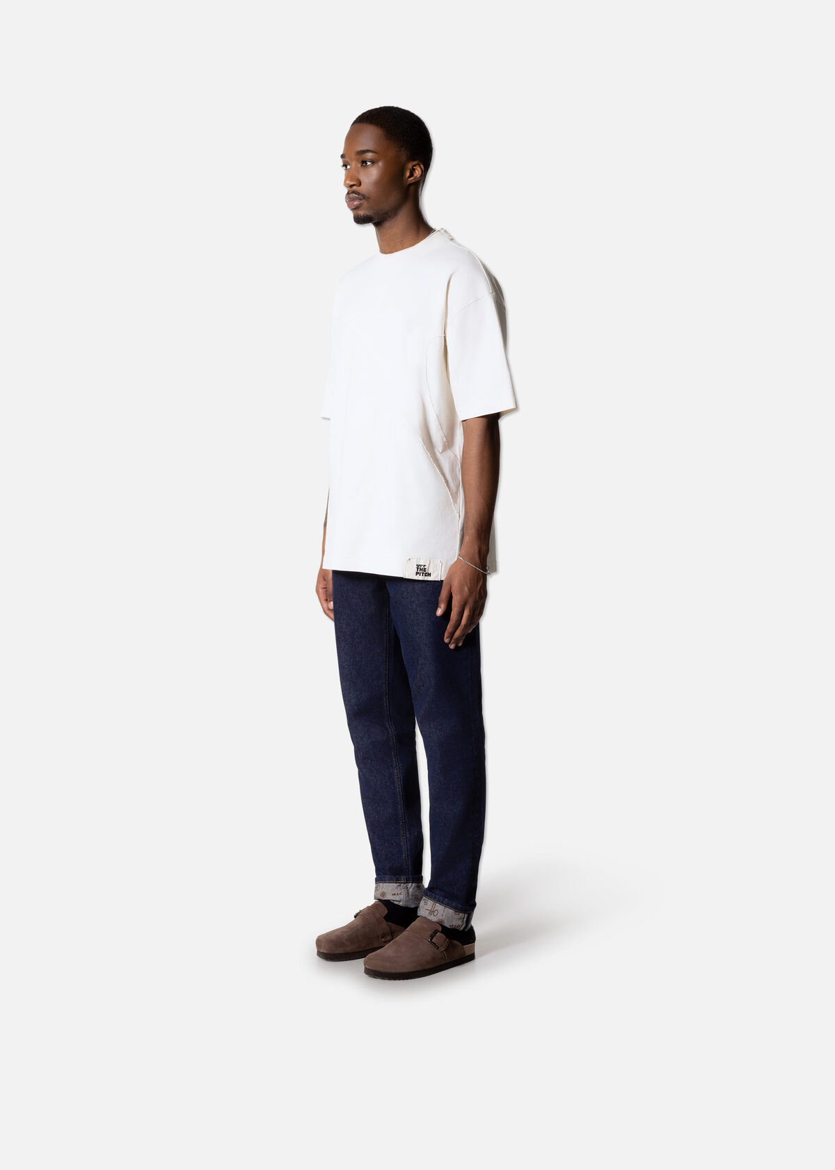 Evolve loose fit tee, Off white, hi-res