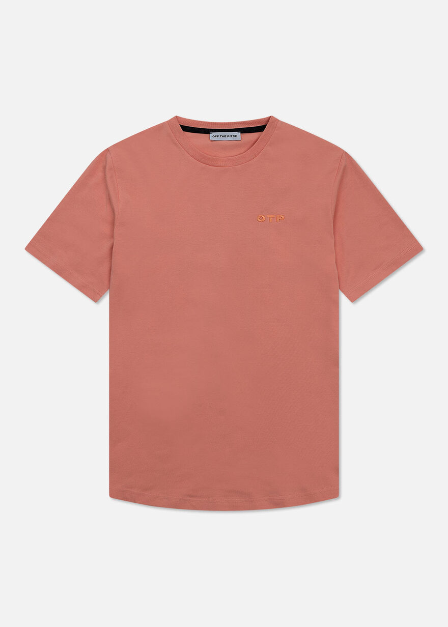 Fullstop Slim Tee 2.0 - 95% Cotton / 5% Elastane, Peach, hi-res