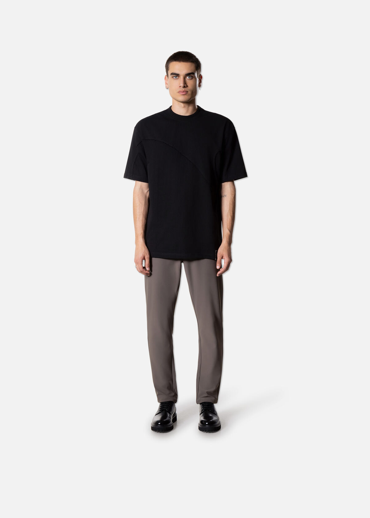 Evolve loose fit tee, Black, hi-res