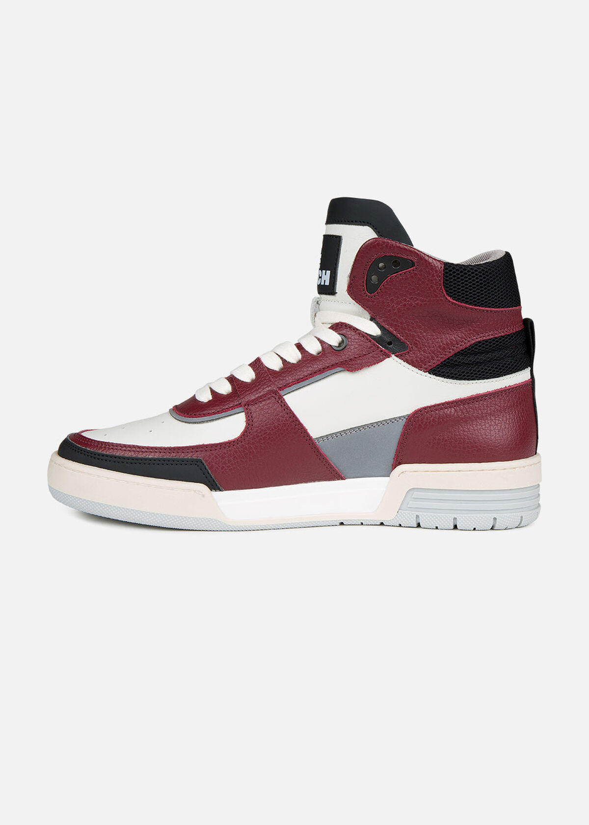Basketta Hi, Red/White, hi-res