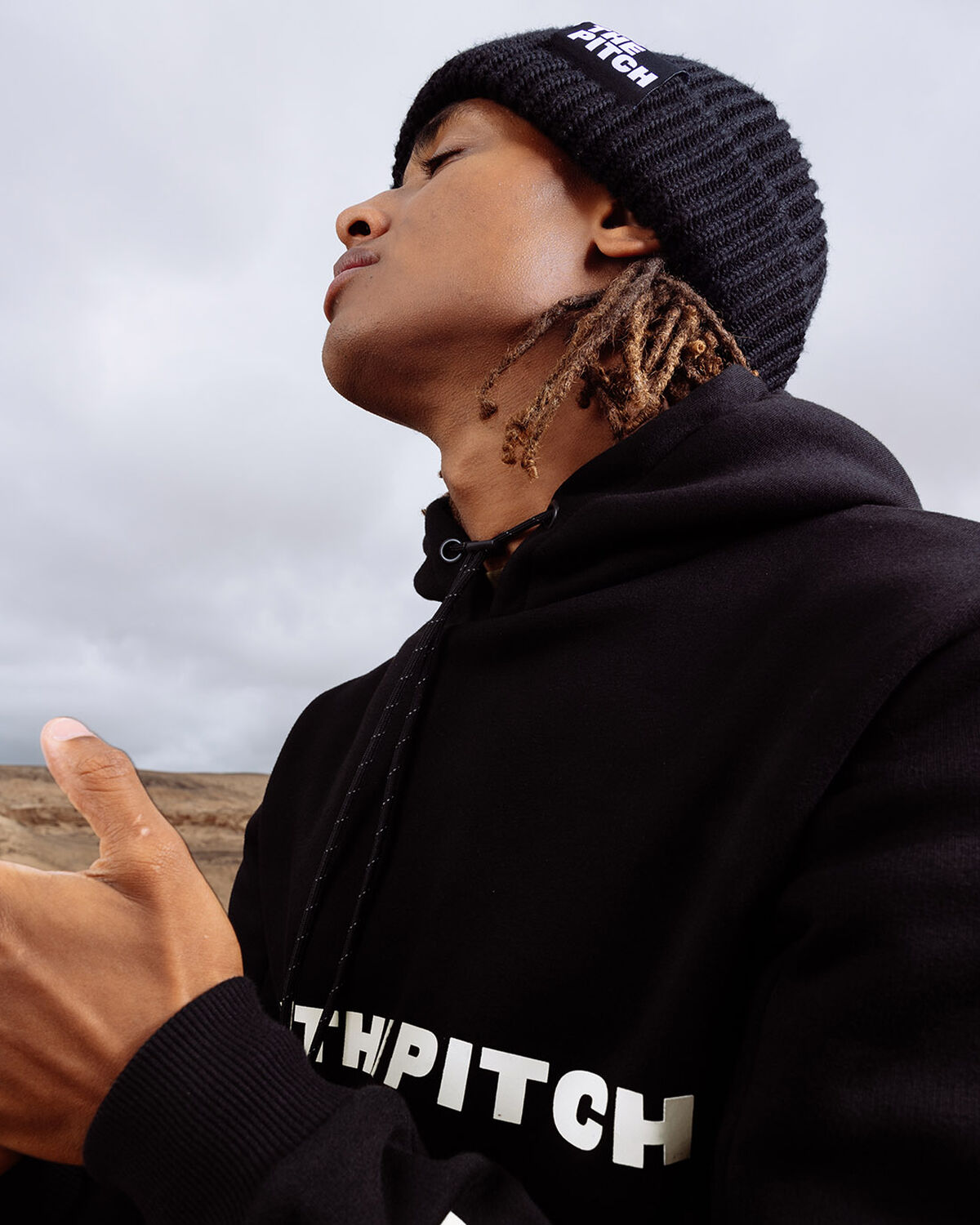 Vienna Hood, Black, hi-res
