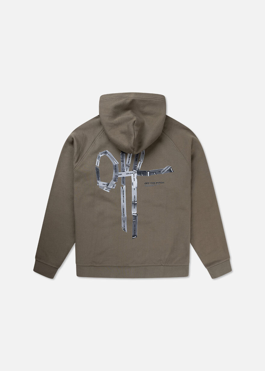Tape Off Oversized Hood, Army green, hi-res