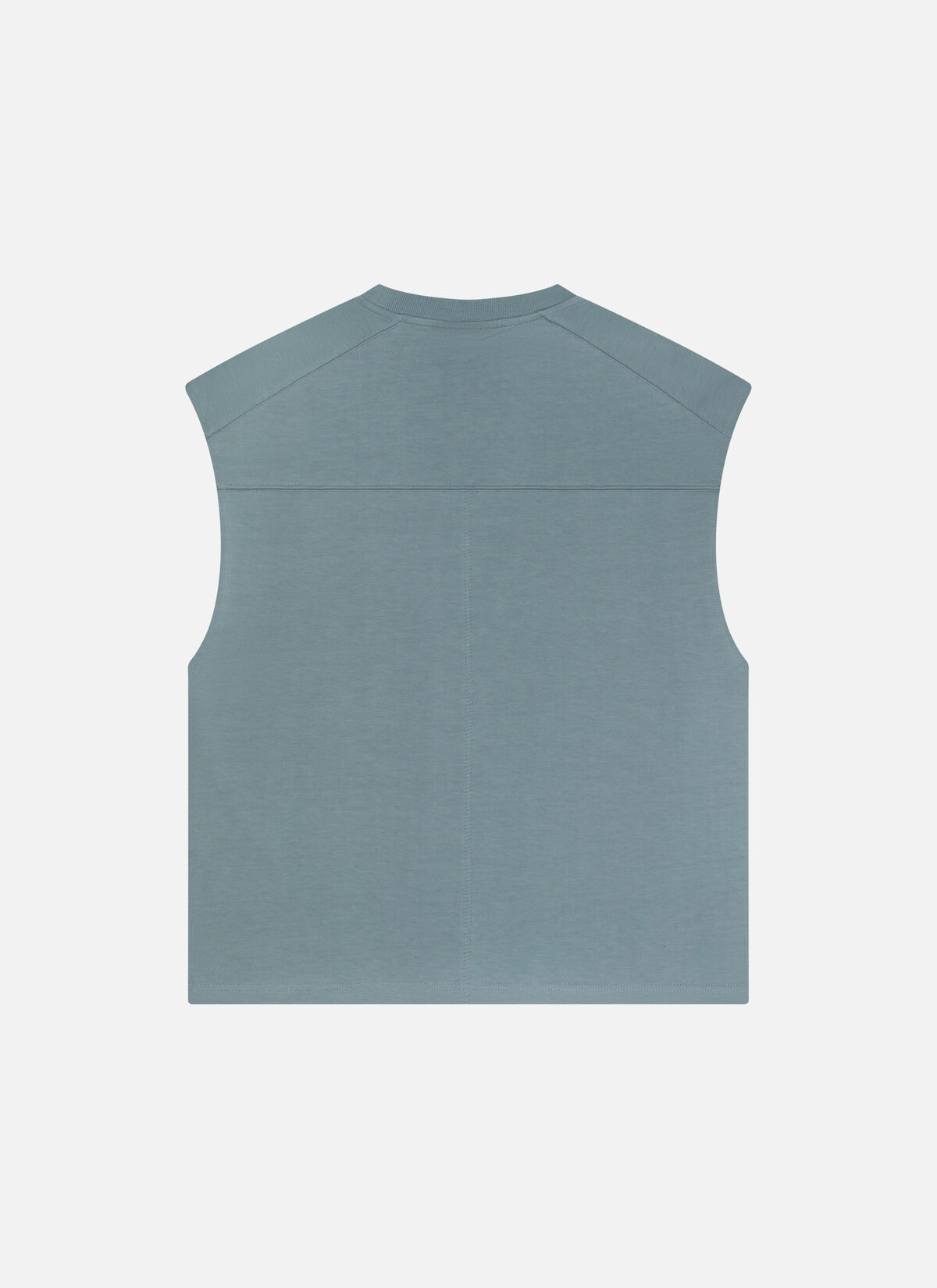 Sage Sleeveless Tee, Sky light blue, hi-res