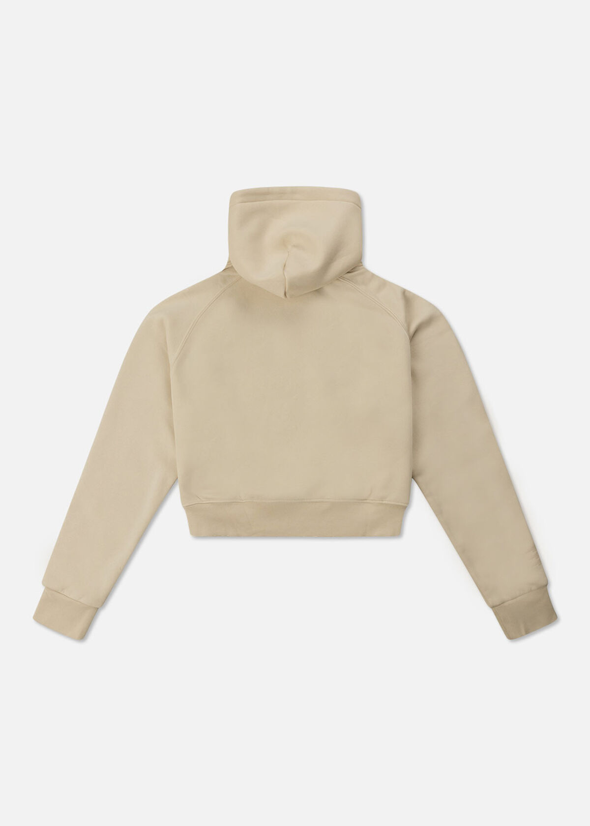Comfort Cropped Hood Women - 100% Cotton, Crème, hi-res