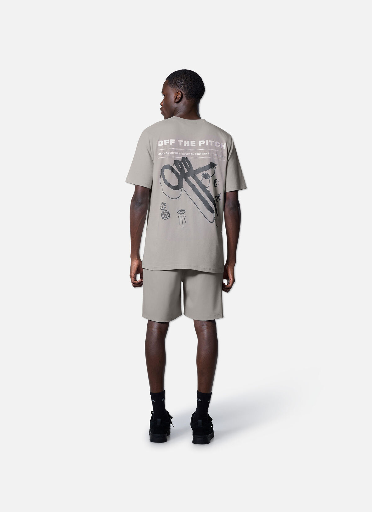 Element Slim Fit Tee, Light Grey, hi-res